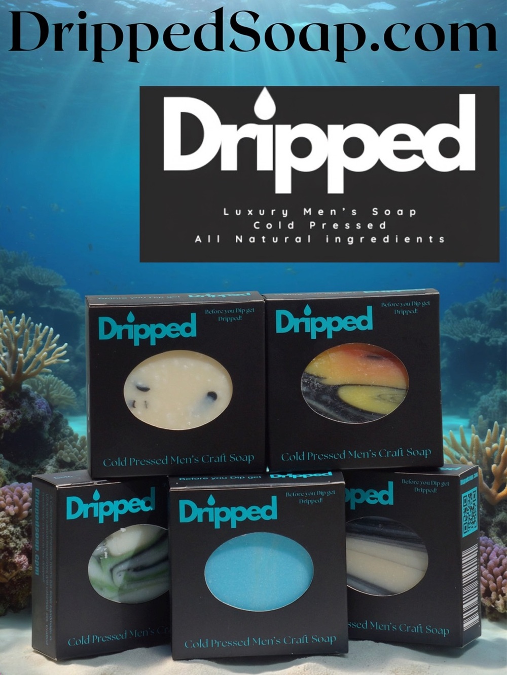 Dripped Luxury Men's Soap Set